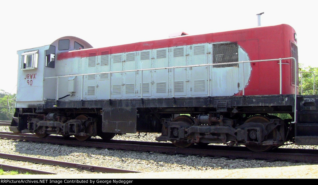 JRWX 90 parked at the Yard